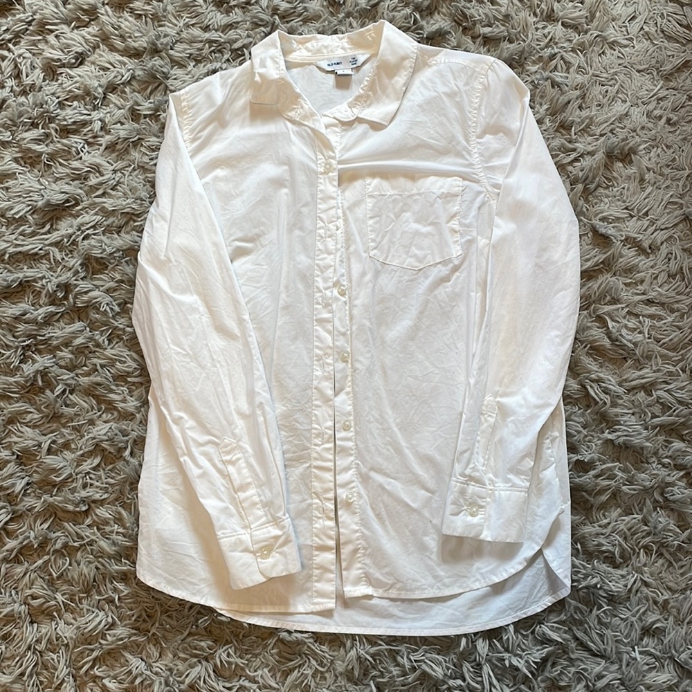 White button down shirt